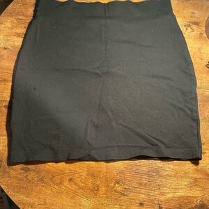 Zenobia Black Mini Skirt